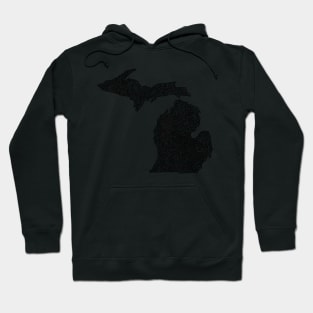 Michigan Map Hoodie